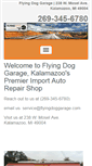 Mobile Screenshot of flyingdoggarage.com